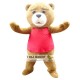 Plush Teddy Bear Mascot Costume