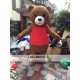 Plush Teddy Bear Mascot Costume