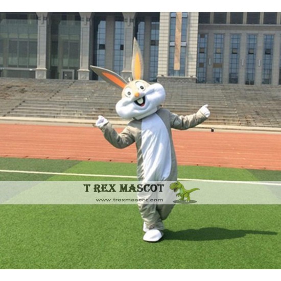 Easter Bunny Mascot Adult Rabbit Costume