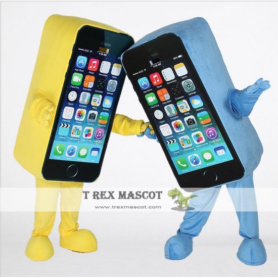 Eva Material Iphone Mascot Costume Mobile Phone Mascot Costume Cellphone Mascot