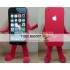 Iphone Mascot Costume In 3 Color(Rose Red Black White)