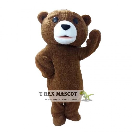 Plush Teddy Bear Mascot Costume