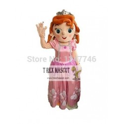 Sofia Princess Mascot Costume Anime Cosplay Mascot Carnival Costume