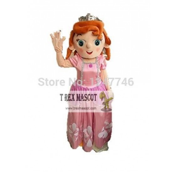 Sofia Princess Mascot Costume Anime Cosplay Mascot Carnival Costume