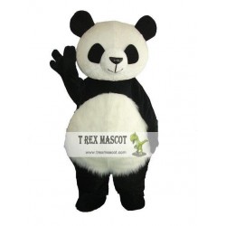 Time-Limited Crazy Long Hair Panda Bear Animal Cosplay Mascot Costumes