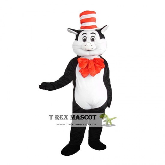 The Cat In The Hat Mascot Costumes Halloween