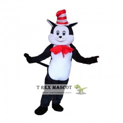 Seuss The Cat In The Hat Mascot Costumes Halloween