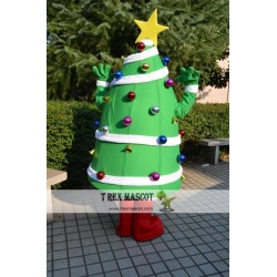 Christmas Mascot Costumes Star Decoration Christmas Tree Costumes