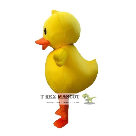 Yellow Duck Mascot Costume Adult Duck Mascot