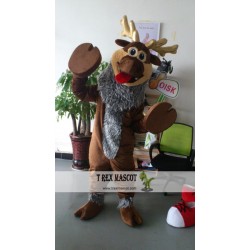 Fanny Cartoon Movie Deer Sven Mascot Costume Accept Kids