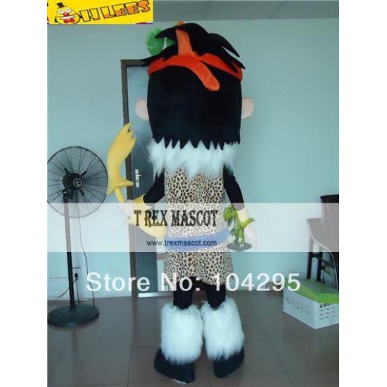 Indian Huntsman Cartton Mascot Costume