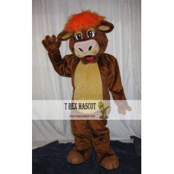 Bullfight Cattle Cartoon Mascot Costumes Halloween School Team Sport