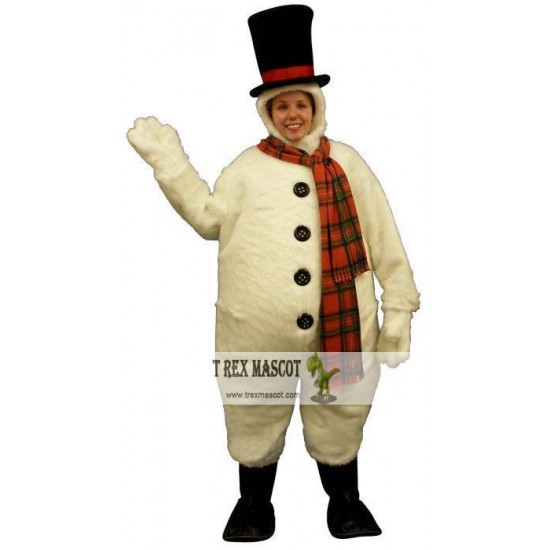 Snowman Openface Walking Mascot Costumes Adults Christmas Cosplay