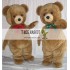 Brown Bear Mascot Costumes