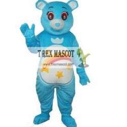 Blue Bear Mascot Costumes Chirstmas