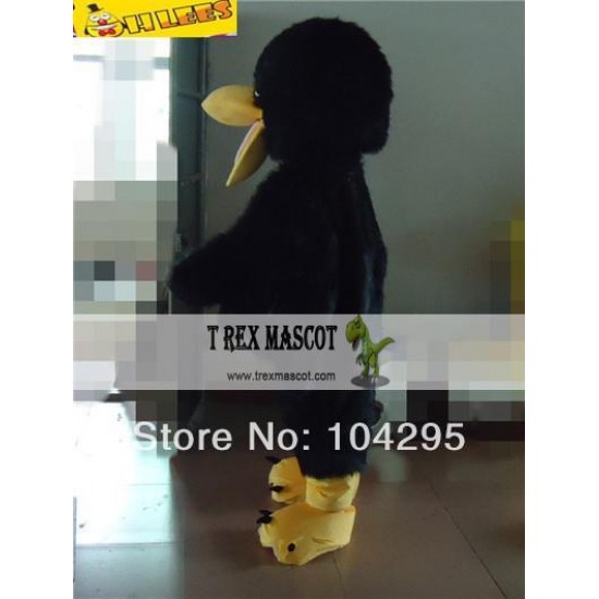 Brenden Black Bird Mascot Costume