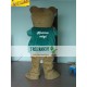 Bown Bear Cartton Mascot Costume