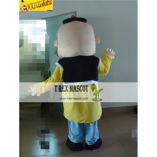 Old Master Cartton Mascot Costumestfit