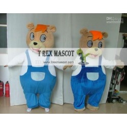 Fat Bear Mascot Costumes School Team Sport