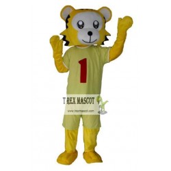 Sport Tiger Cartoon Mascot Costumes Gift Sport Football Customes