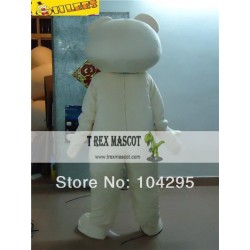 Cream Bear Mascot Costume