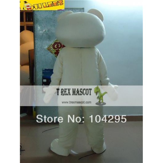 Cream Bear Mascot Costume