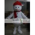 Christmas Snowman Mascot Costumes School Team Sport