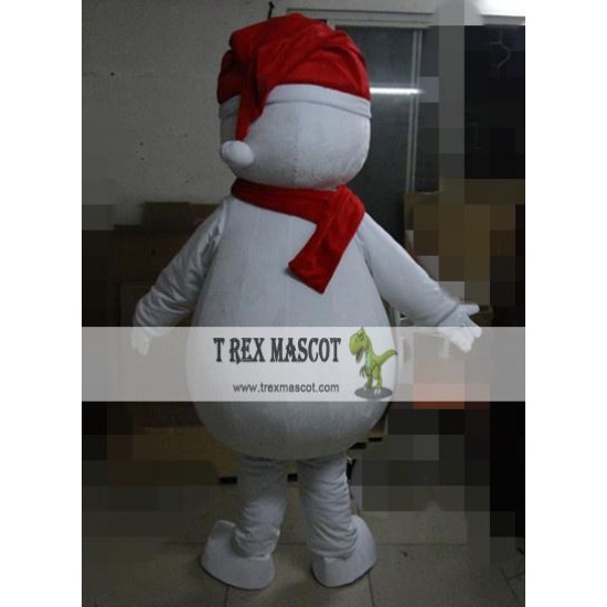 Christmas Snowman Mascot Costumes School Team Sport