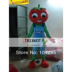 Red Tomato Mascot Costume For Halloween