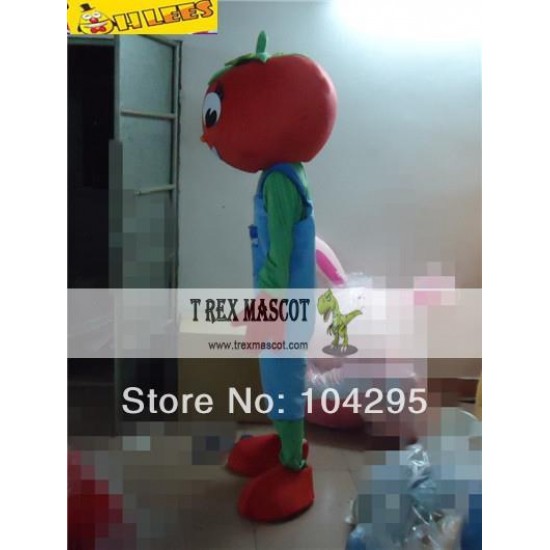 Red Tomato Mascot Costume For Halloween