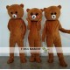 Brown Bear Cartoon Mascot Costume Cartoon Festivel