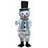 Cosplay Snowman Mascot Adult Costume Christmas White Thanks Giving