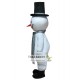 Cosplay Snowman Mascot Adult Costume Christmas White Thanks Giving