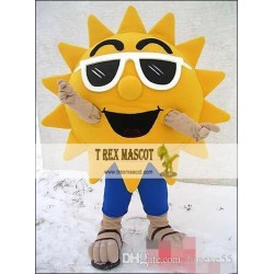 Sun Flower Mascot Costume