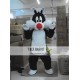 Black Cat Mascot Costume Adult Animal Cartoon Black Cat