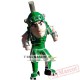 Green Knight Mascot Costume for Adult & Kids