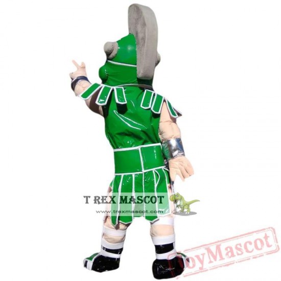 Green Knight Mascot Costume for Adult & Kids