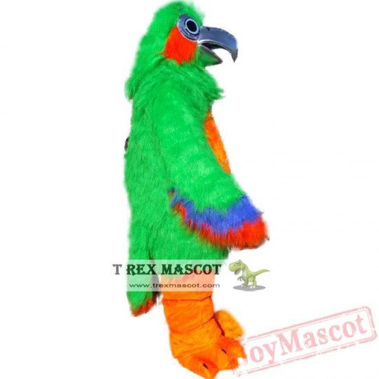 Animal Green Eagle Mascot Costume for Adult & Kids