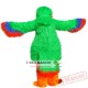 Animal Green Eagle Mascot Costume for Adult & Kids