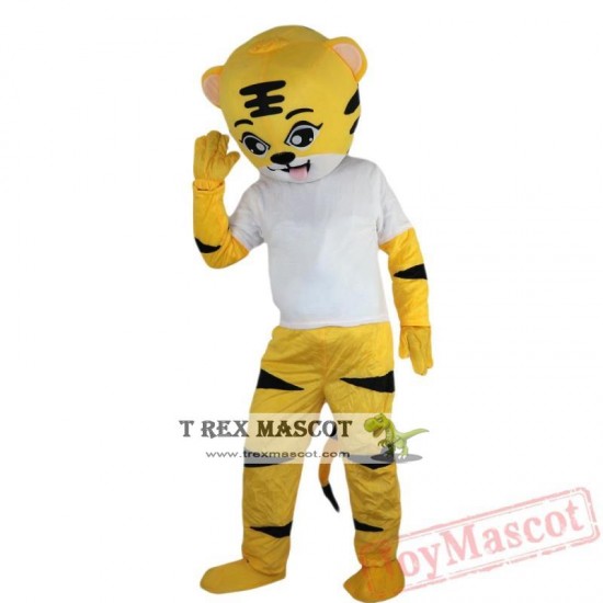 Animal Tiger Mascot Costume for Adult & Kids