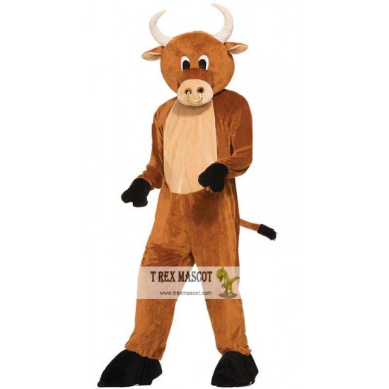 Brutus The Bull Plush Mascot Costume