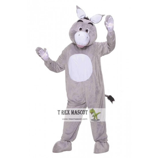 Men's Plush Donkey Mascot Costume