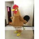 Turkey Parade Rooster Mascot Black & White Costume