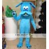 Cosplay Blue Dog Mascot Costume