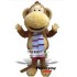 Big Mouth Monkey Mascot Costume