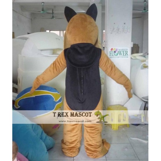 Adult Halloween Wolf Mascot Costume