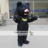 Long Fur Black Bear Mascot Costume