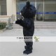 Long Fur Black Bear Mascot Costume