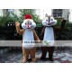 Chip & Dale Chipmunk Squirrel Mascots Costume