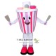 Ice Cream Shop Cup Mascot Costume